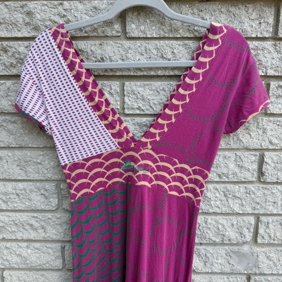 Y2K Vintage Disigual Huesca Day Dress Women's Size Small Artsy Funky Unique - Picture 8 of 11